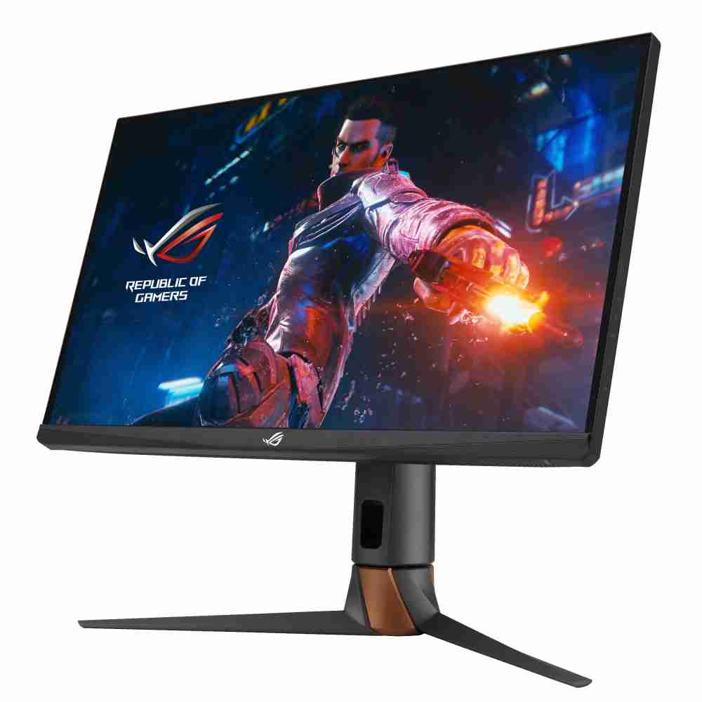 华硕ASUS ROG Swift 360Hz PG27AQN，，采用蓝狮在线全新可支持ULMB2技术的高阶电竞显示器，，，为电竞玩家打造突破以往的急速游戏体验。。。（图片来源：ASUS提供）