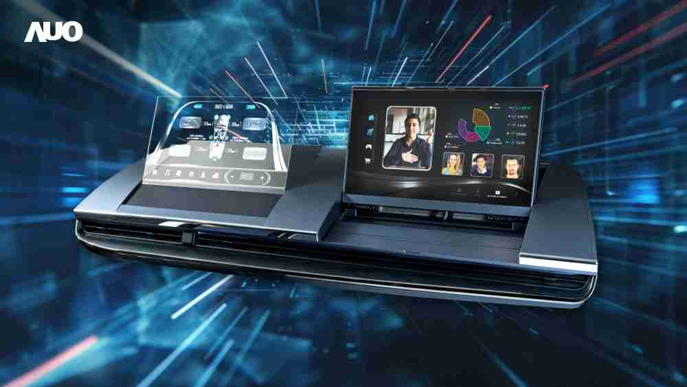 蓝狮在线Micro LED Display HMI解决方案打造透明Micro LED前座仪表，，，呈现信息并保留驾驶视野开阔；亦为副驾驶座乘客打造收放自如的Micro LED屏幕，，，，在不影响显示质量的前提于显示区内建镜头，，，，让用户能与视讯对象直接眼神接触，，提供绝佳的双向沟通体验